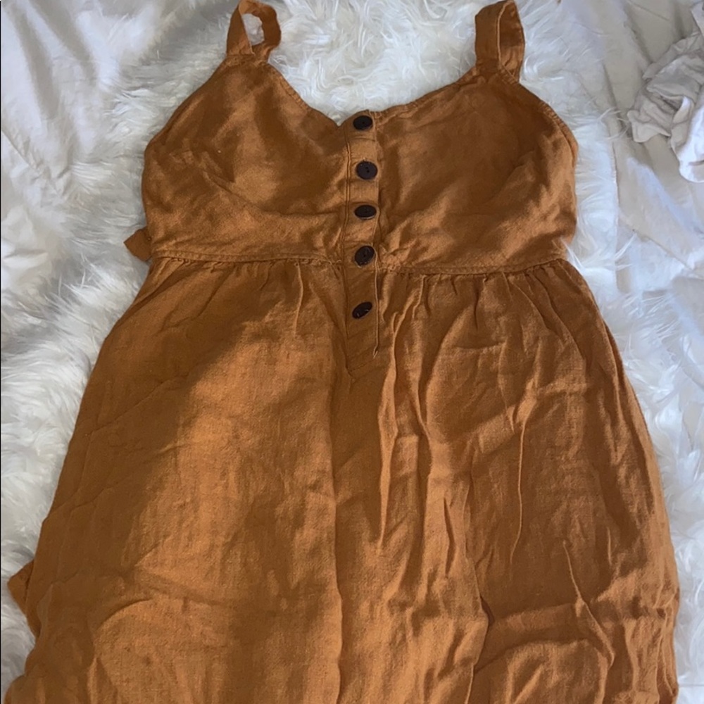 Mustard Long Sundress